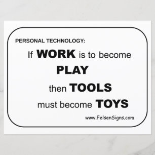 Poster - Tools / Toys