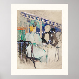 POSTER : TOULOUSE LAUTREC : AUX AMBASSADEURS