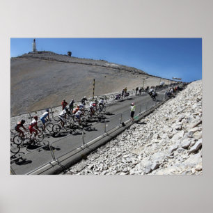 Poster tour de France summit Ventoux