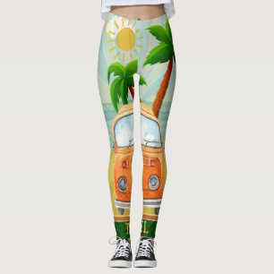 Poster:Travel California Leggings
