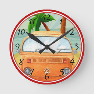Poster:Travel California Round Clock