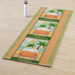 Poster:Travel California Yoga Mat