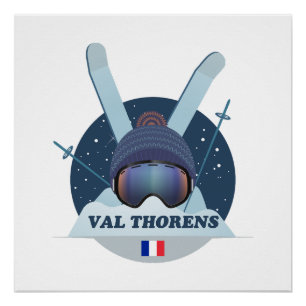 Poster Val Thorens Ski Resort