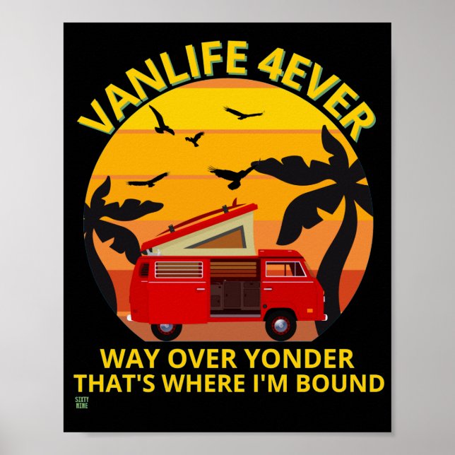 poster  "VANLIFE..." (Front)