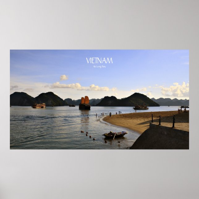 Poster - VIETNAM, Ha Long Bay (Front)