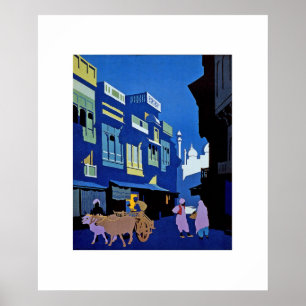 Poster Vintage Art India