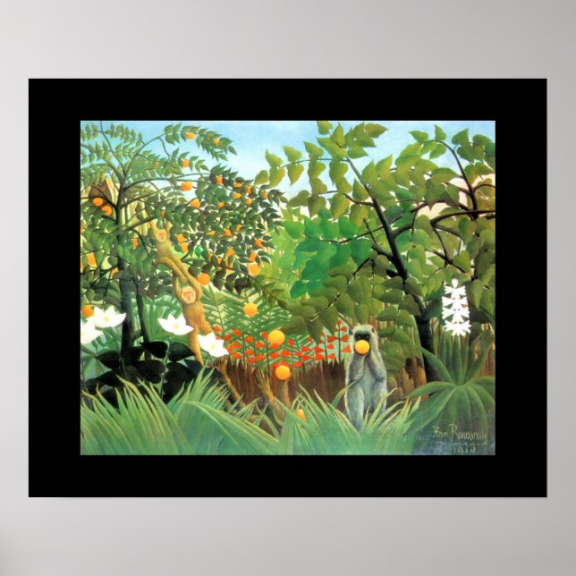 Poster Vintage Art Laval Mayenne Exotic Landscape (Front)