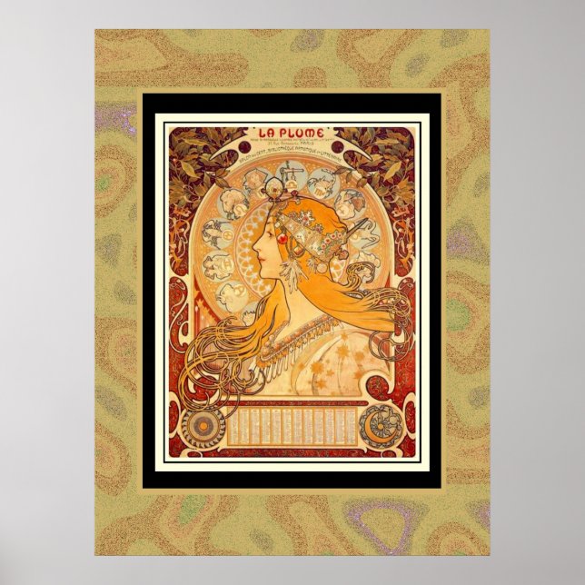 Poster Vintage Art Plakat Mucha (Front)
