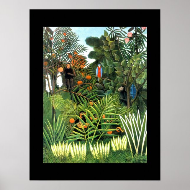 Poster Vintage Art The Jungle (Front)
