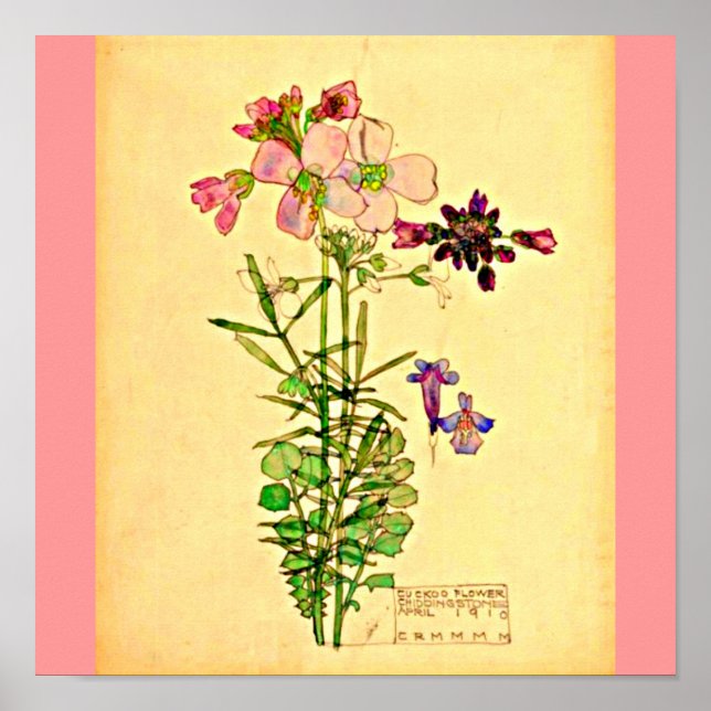 Poster-Vintage-Charles Rennie Mackintosh 29 Poster (Front)
