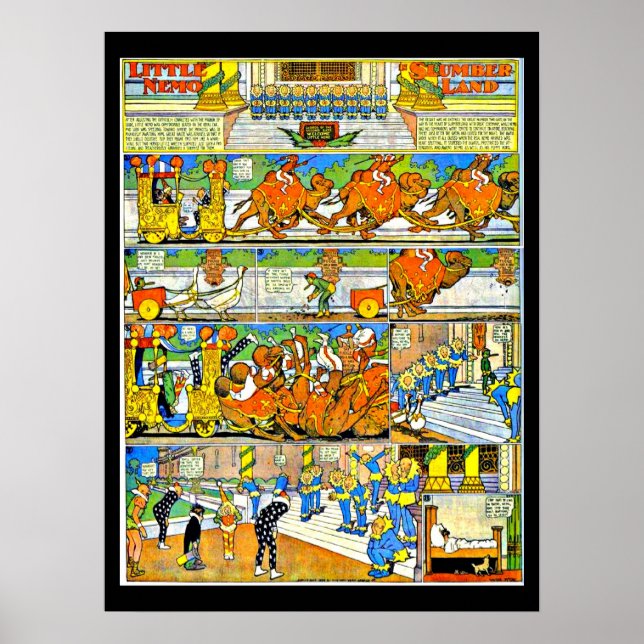 Poster-Vintage Comic-Little Nemo 12 Poster (Front)
