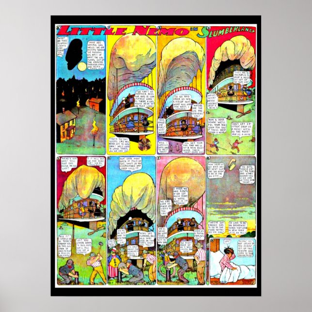 Poster-Vintage Comic-Little Nemo 17 Poster (Front)
