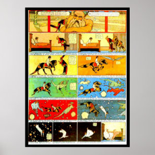 Poster-Vintage Comic-Little Nemo 7 Poster