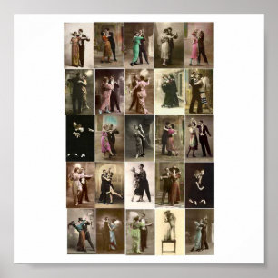 Poster-Vintage-Couples Dance Poster