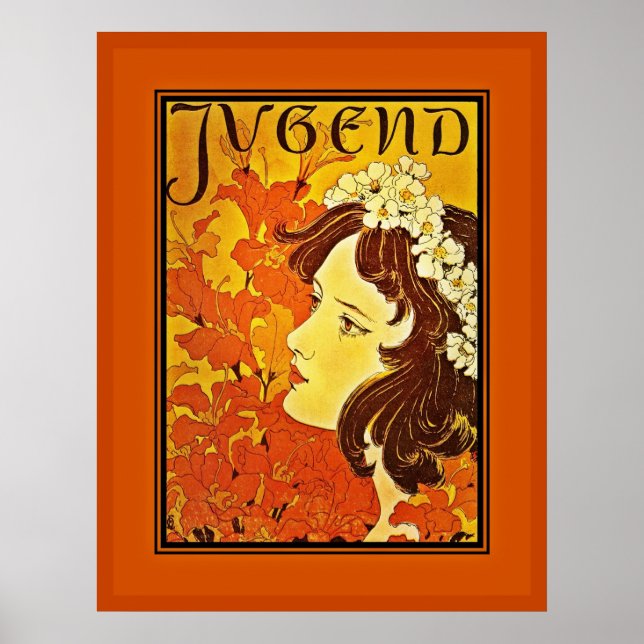 Poster Vintage Famous Artists Germany Youth (Front)