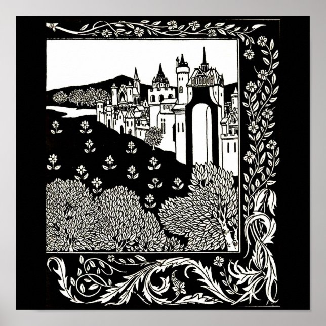 Poster-Vintage Illustration-Aubrey Beardsley 19 Poster (Front)