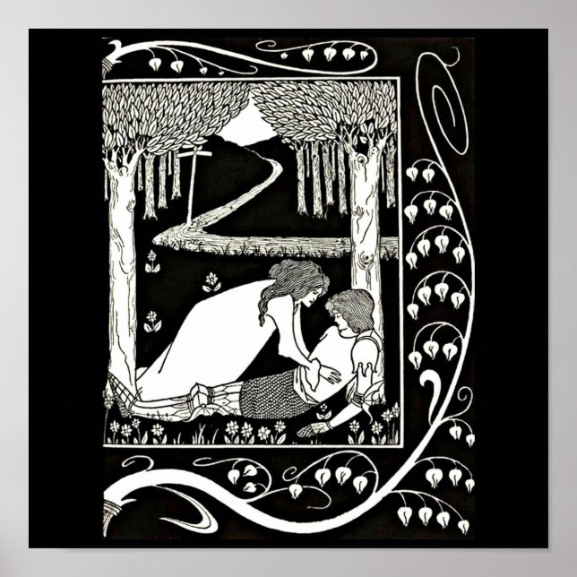Poster-Vintage Illustration-Aubrey Beardsley 23 Poster (Front)