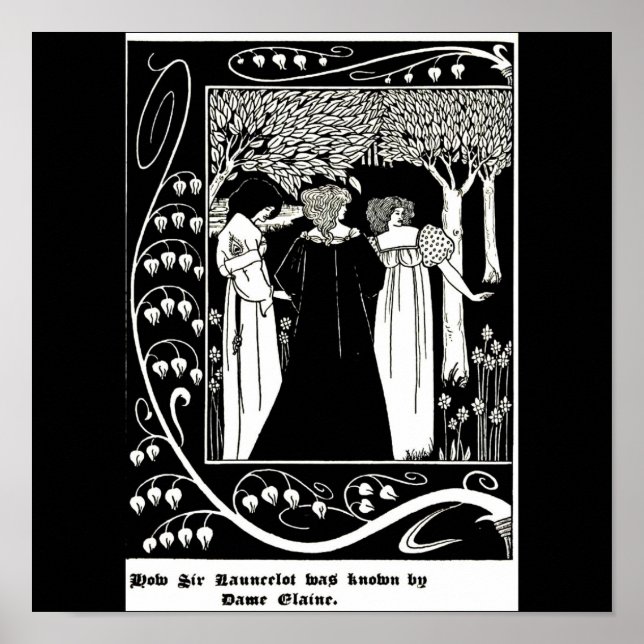 Poster-Vintage Illustration-Aubrey Beardsley 5 Poster (Front)