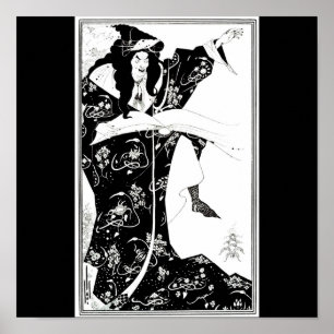 Poster-Vintage Illustration-Aubrey Beardsley 7 Poster