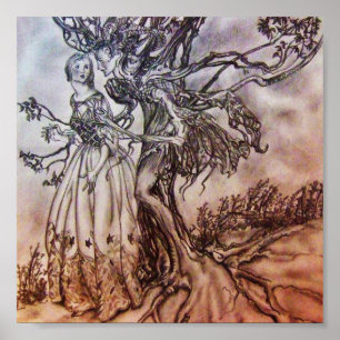 Poster-Vintage Illustration-Rackham 11 Poster
