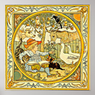 Poster-Vintage Illustration-Walter Crane 17 Poster