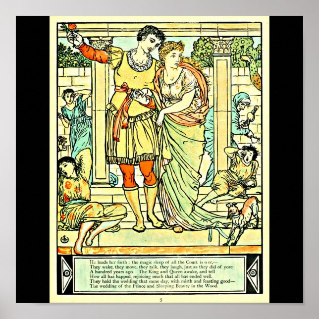 Poster-Vintage Illustration-Walter Crane 28 Poster (Front)