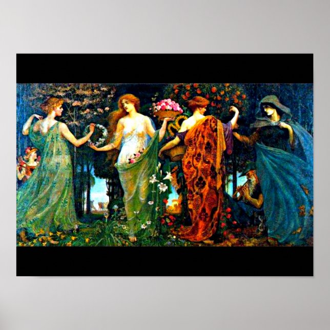 Poster-Vintage Illustration-Walter Crane 45 Poster (Front)