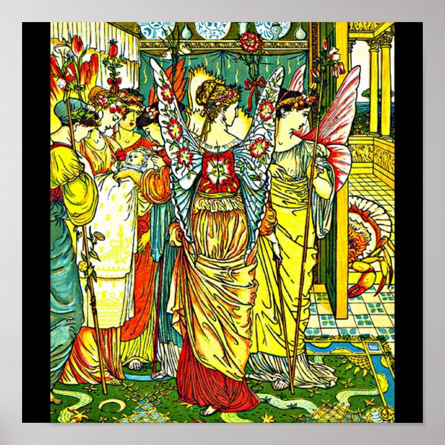 Poster-Vintage Illustration-Walter Crane 53 Poster (Front)