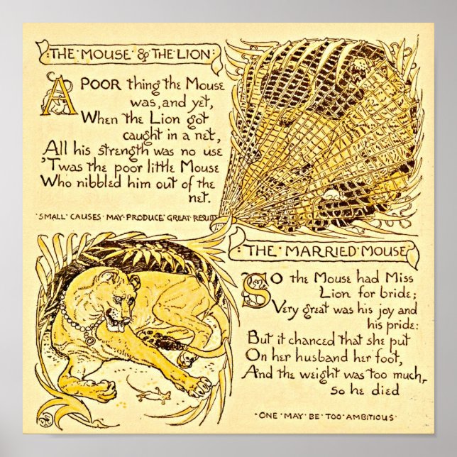 Poster-Vintage Illustration-Walter Crane 67 Poster (Front)