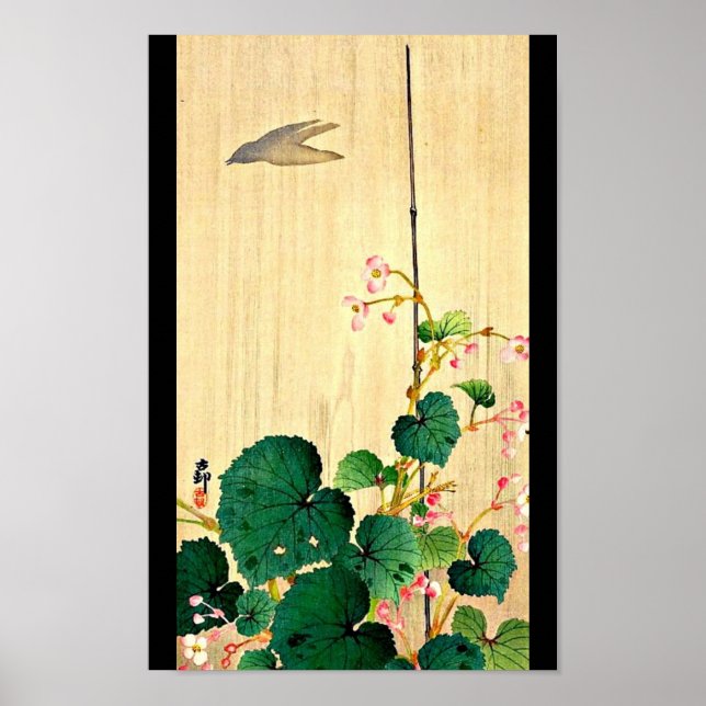 Poster-Vintage Japanese Art-Ohara Koson 8 Poster (Front)