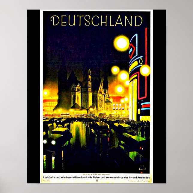 Poster-Vintage Travel Art-Germany Poster (Front)