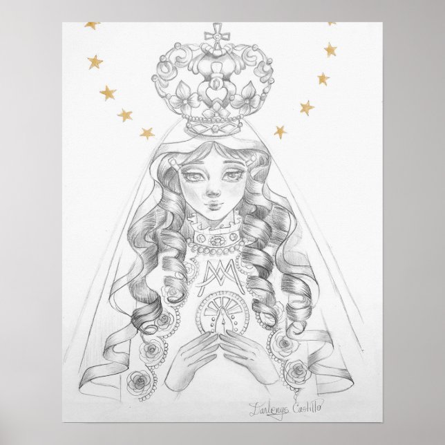 Póster Virgen del Valle, Rocio Milagroso Poster (Front)