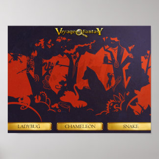 Poster Voyage to Fantasy - Shadow Theater, Forest