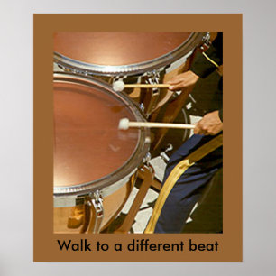 Poster - Walk to a different beat