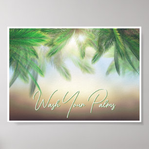 Poster - Wash Your Palms