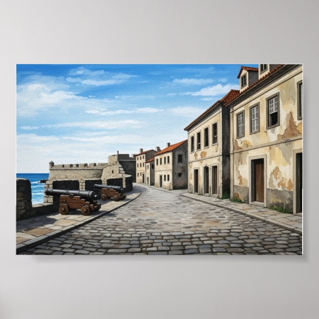 Poster:Where Stone Meets Sea Poster (Front)