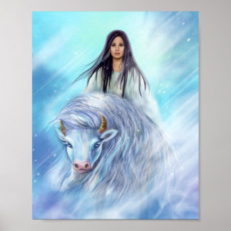 Poster White Buffalo Calf Woman