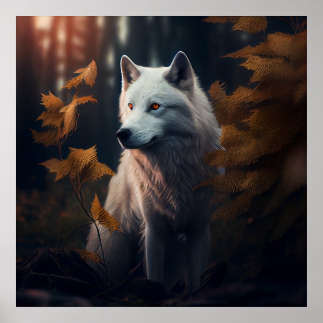 Poster White Wolf (Front)