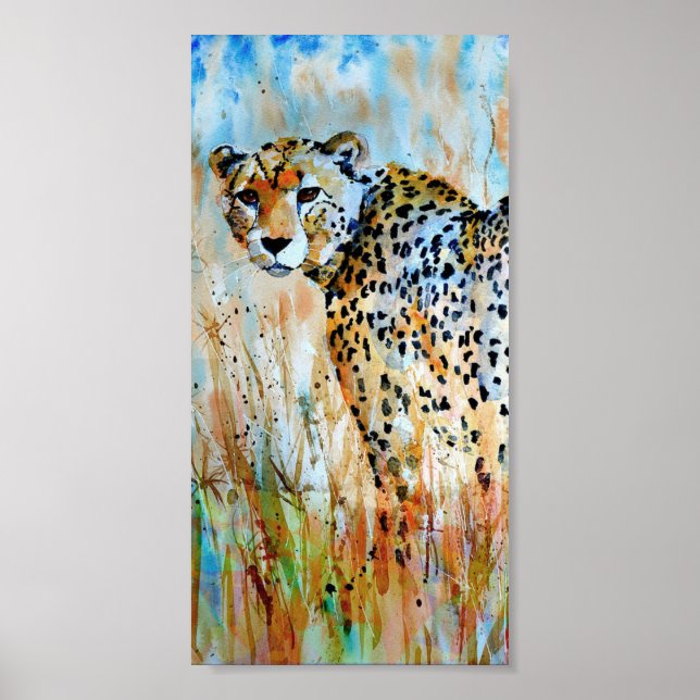 Poster - Wild Cheetah (Front)