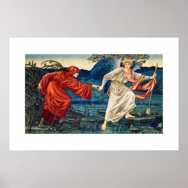 POSTER  : WILLIAM MORRIS  : TAPESTRY 1909 (Front)