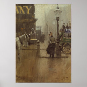 Poster With Anders Zorn Painting
