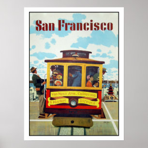 Poster with Cool San Francisco Print