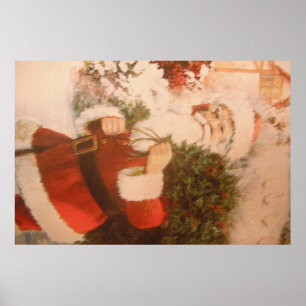 Poster With Santa