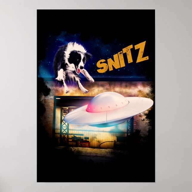poster with Snitz from Bob's Saucer Repair (Front)