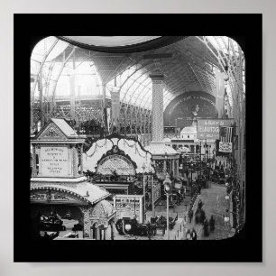 Poster-World's Fair-Electricity Building 1893 Poster