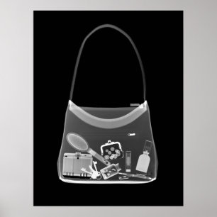 POSTER - X-RAY PURSE BLACK GREY