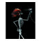 POSTER - X-RAY SKELETON HAIR STYLING ORIGINAL