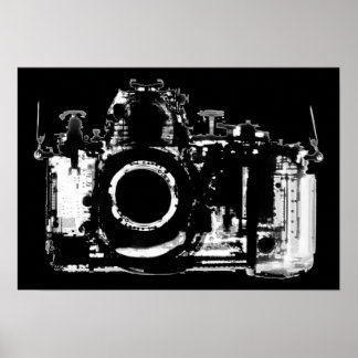 POSTER - X-RAY VISION CAMERA - B&W