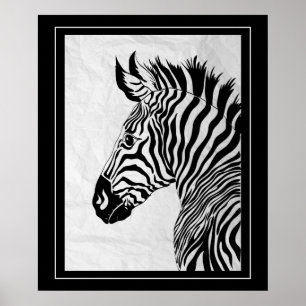 Poster-Zebra 20" x 24" Poster