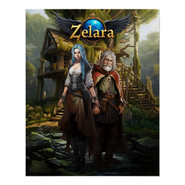 Poster Zelara - The Aria Tome 1 Chronicles (Front)